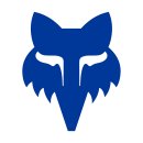 Fox Aufkleber 4" Blu