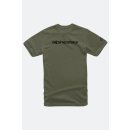 Alpinestars T-Shirt Line-Word Grn/Blk