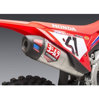 YOSHIMURA RS-12 Signature Series Schalldämpfer Edelstahl/Kohle - Honda CRF250R/RX