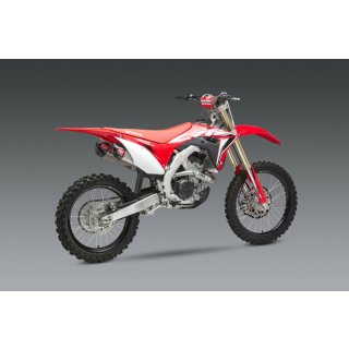 YOSHIMURA Doppelschalldämpfer RS-9T Signature Series Edelstahl/Kappe Carbon Honda CRF250R