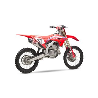 YOSHIMURA RS-12 Signature Series Full Exhaust System Titanium/Titanium/Carbon - Honda CRF250R