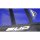 Bud Racing Sitzbankbezug Yamaha Yzf 450 10-13 Blau/Schwarz Mit Schwarzen Streifen