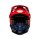 Fox Motocross Helm V2 Preme Navy/Rot
