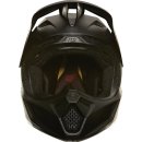 Fox Motocross Helm V3 Matte Carbon, Ece