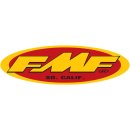 FMF 5" OVAL STKR(YEL/RED)