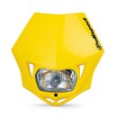 Polisport Lampenmaske MMX mit ECE   gelb
