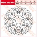 TRW Bremsscheibe MSW215RAC