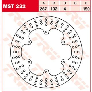 TRW Bremsscheibe MST232
