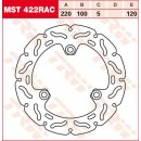 TRW Bremsscheibe Fix Rac L/R MST422RAC