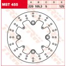 TRW Bremsscheibe Fix Round L/R MST455