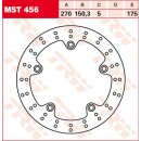 TRW Bremsscheibe Fix Round L/R MST456