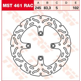 TRW Bremsscheibe Fix Rac L/R MST461RAC