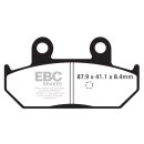 EBC Bremsbeläge Carbon Scooter SFAC412