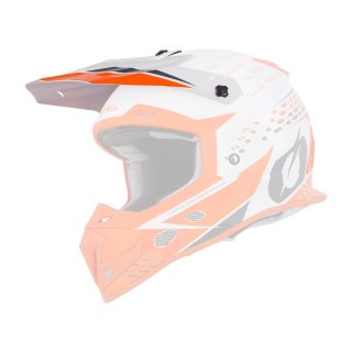 ONeal-Ersatzvisier-5SRS-Helm-TRACE-weiss-orange